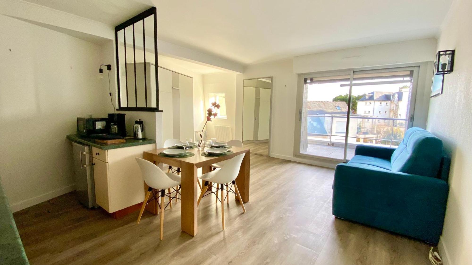 Appartement Avec Vue Mer Et Parking 贝诺代 外观 照片