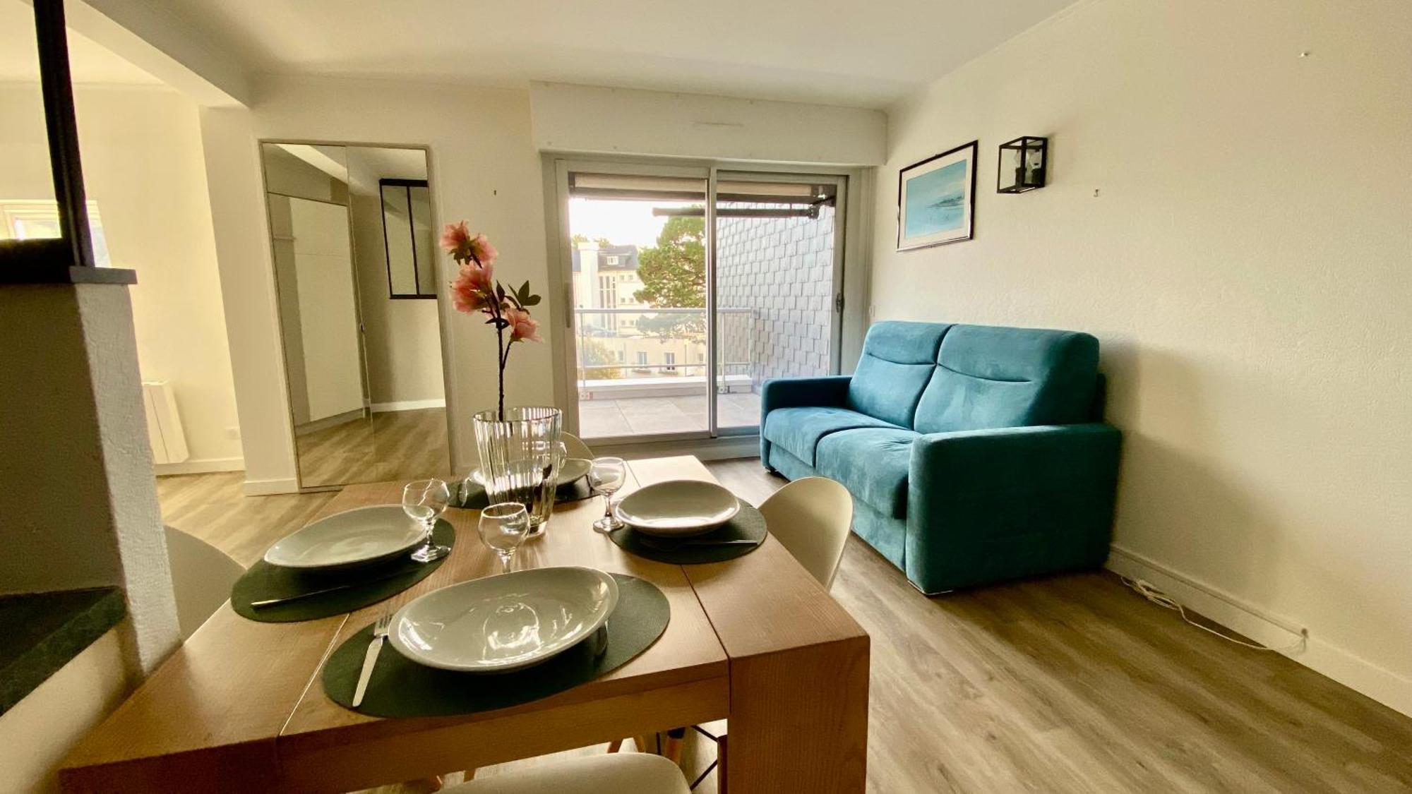 Appartement Avec Vue Mer Et Parking 贝诺代 外观 照片